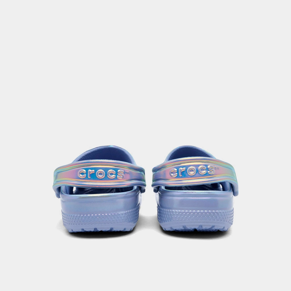 Girls' Glitter Glow Foam Clogs