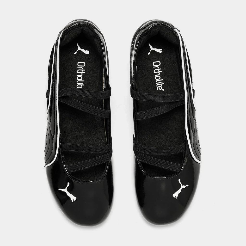 Women's Metallic Ballet-Inspired Shoes