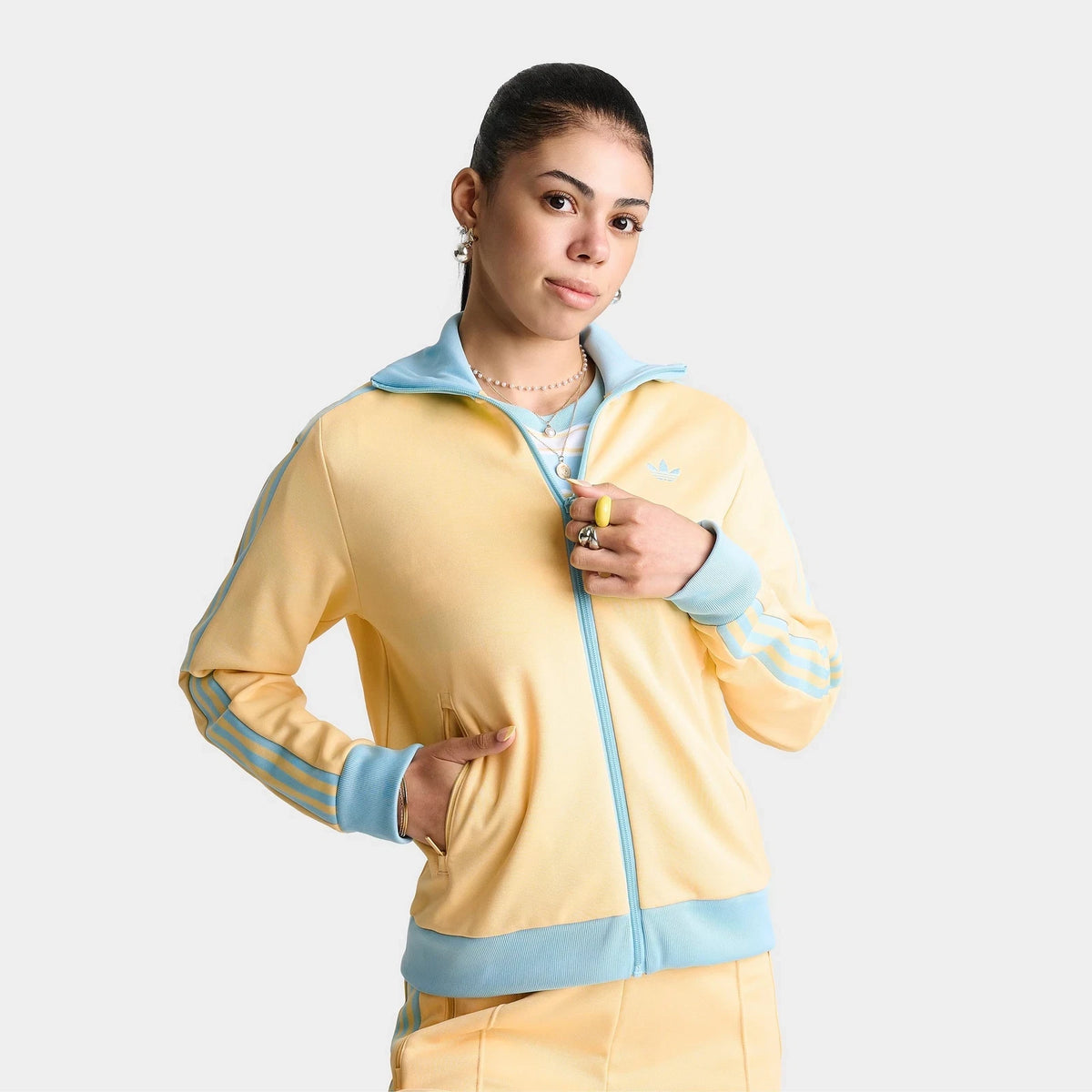 Women's Full-Zip Pique Track Jacket