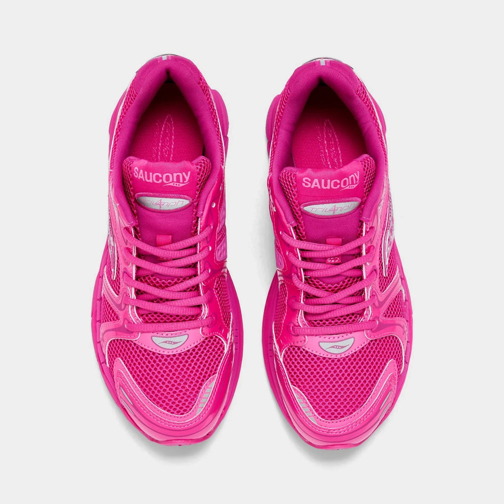 Women's Mesh And Leather Casual Sneakers