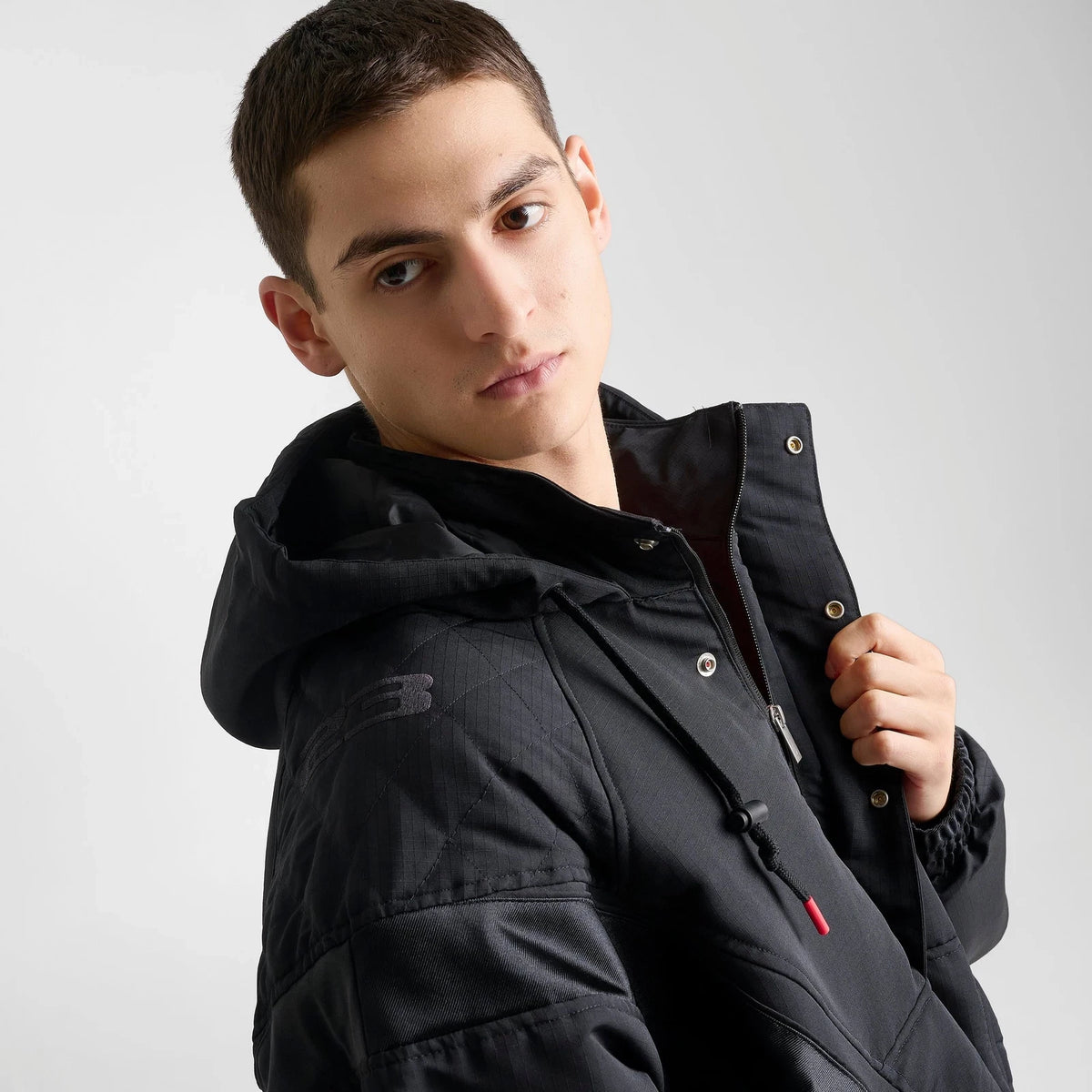 Men's Water-Repellent Half-Zip Insulated Jacket