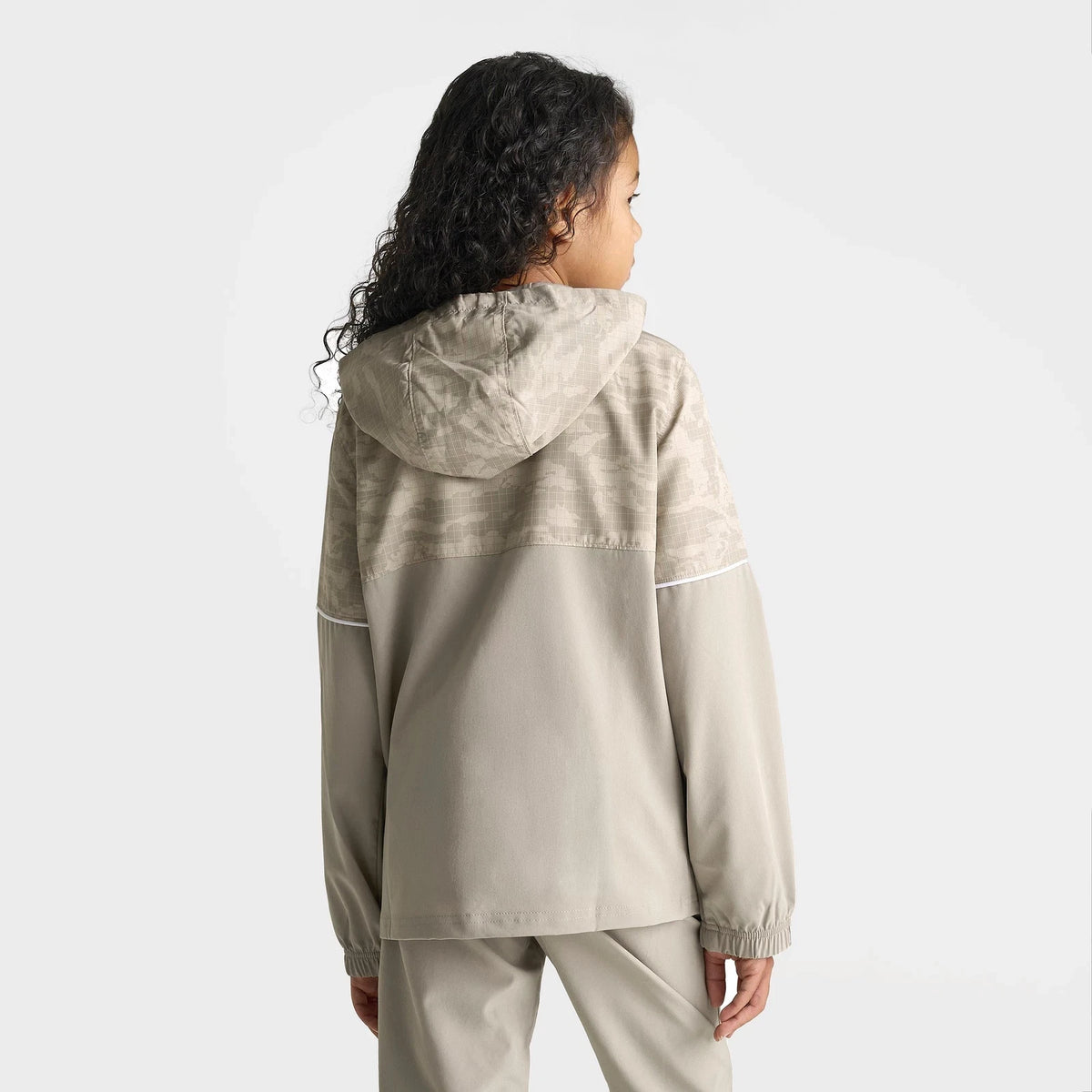 Kids' Printed Full-Zip Woven Jacket