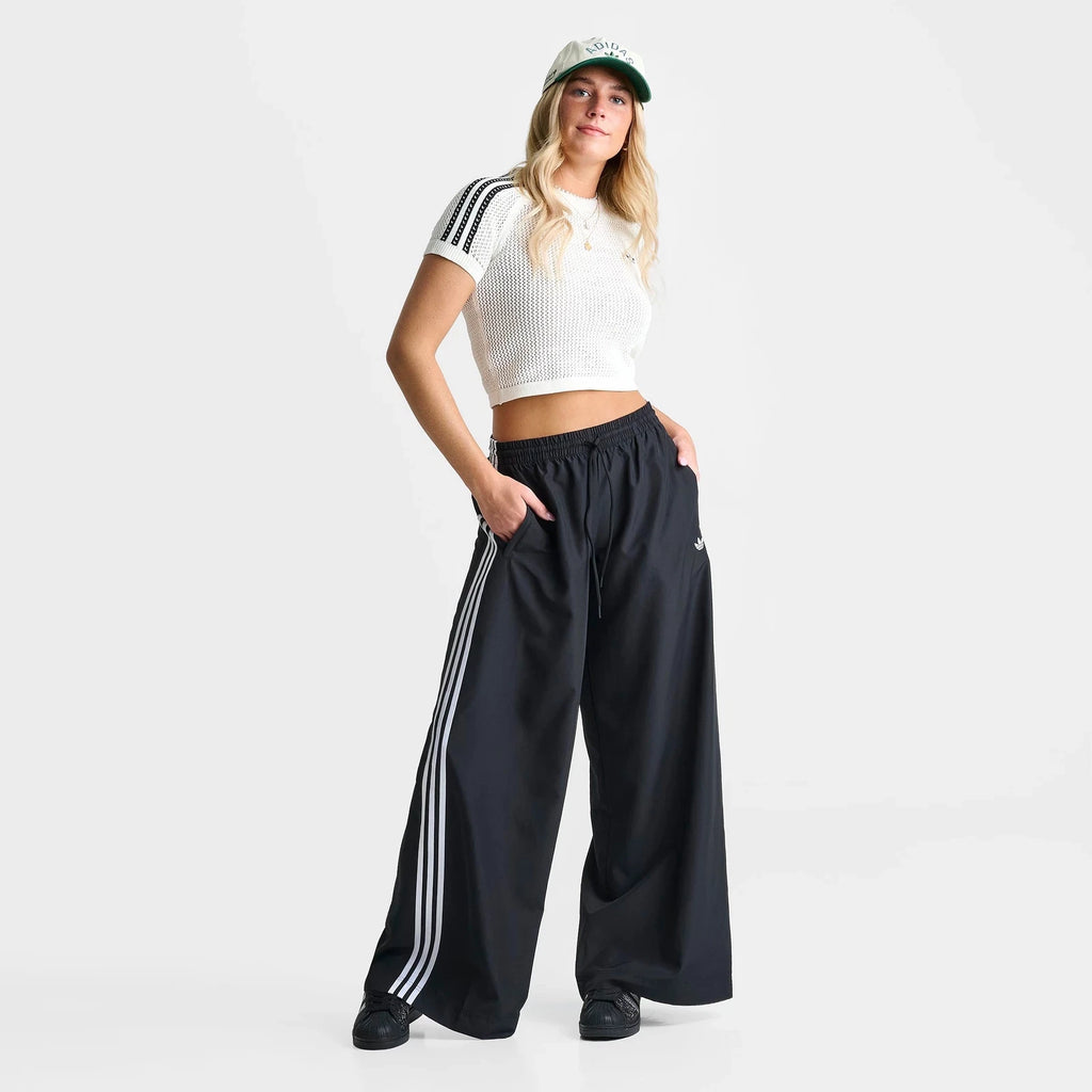 Women's Recycled Woven Oversized Track Pants