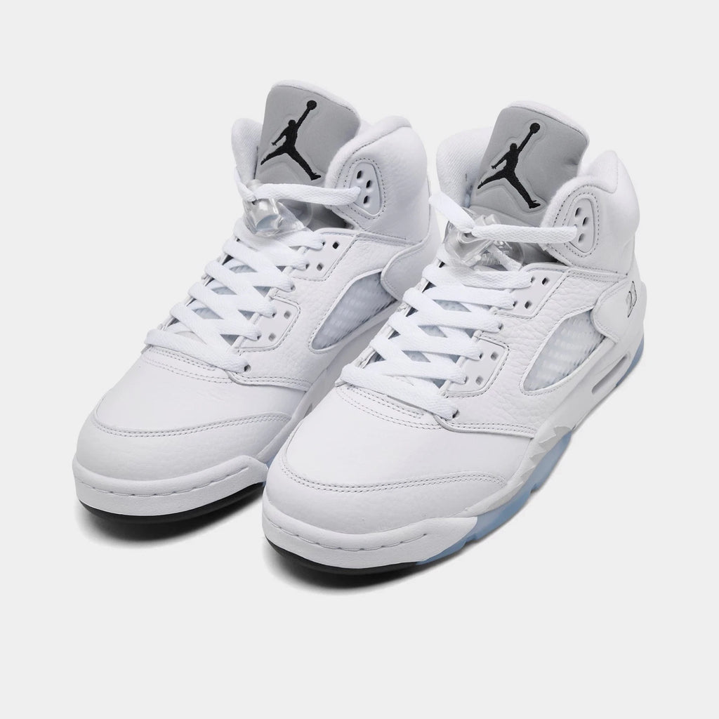 Big Kids' Leather Basketball Sneakers