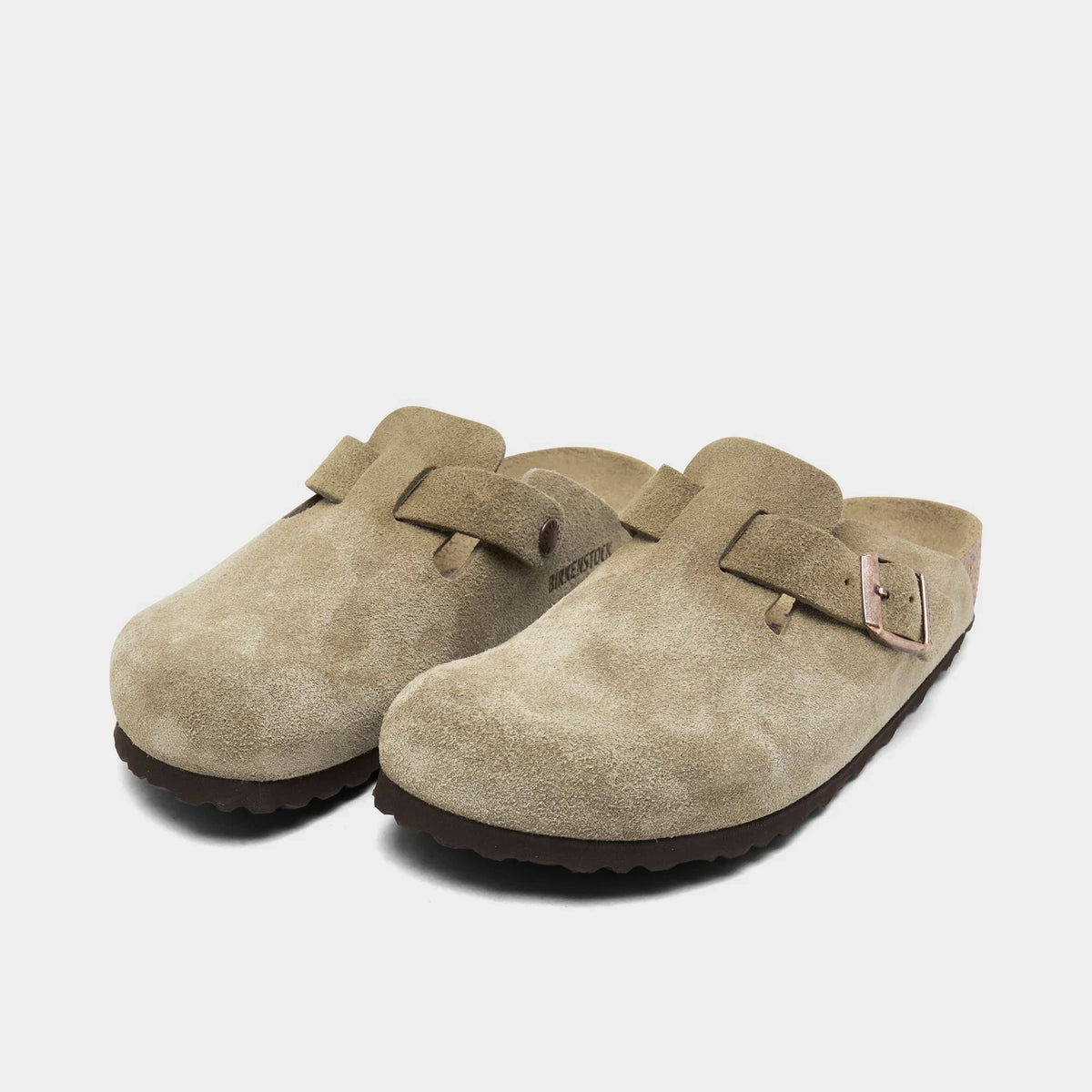 Women's Suede Soft Footbed Clogs