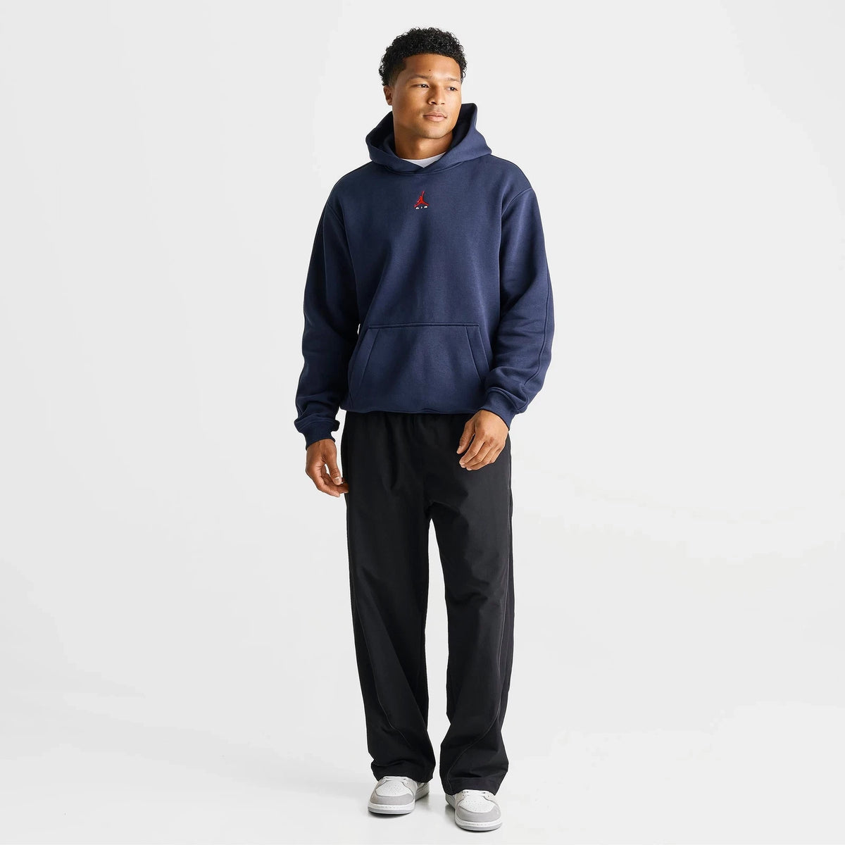 Men's Cotton Blend Fleece Pullover Hoodie