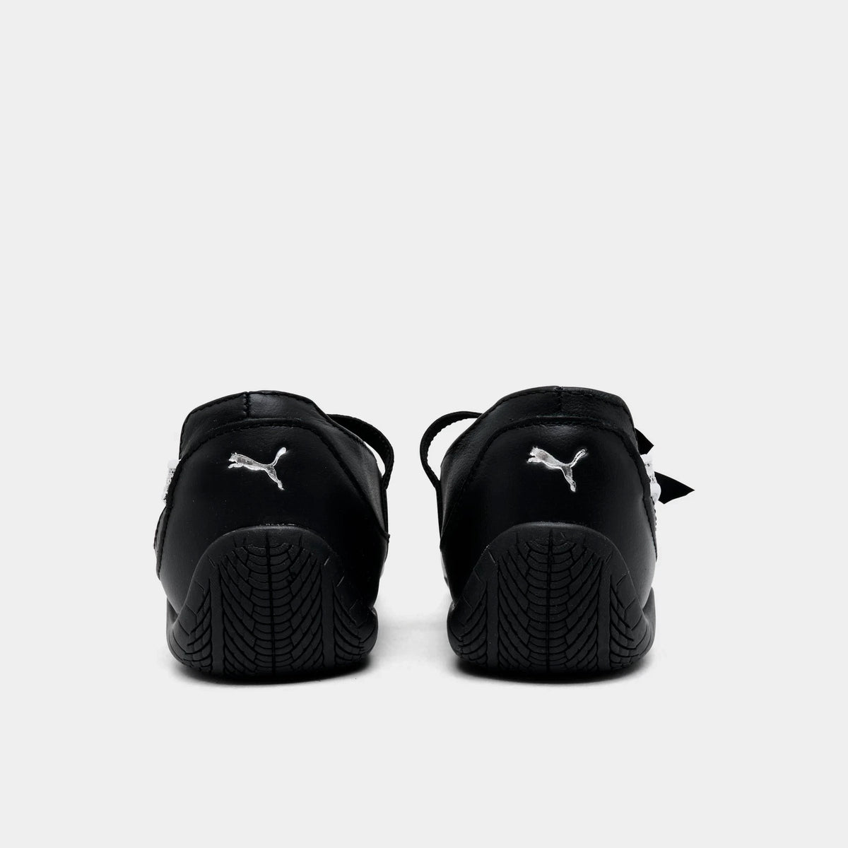 Women's Leather Ballet-Inspired Sneakers