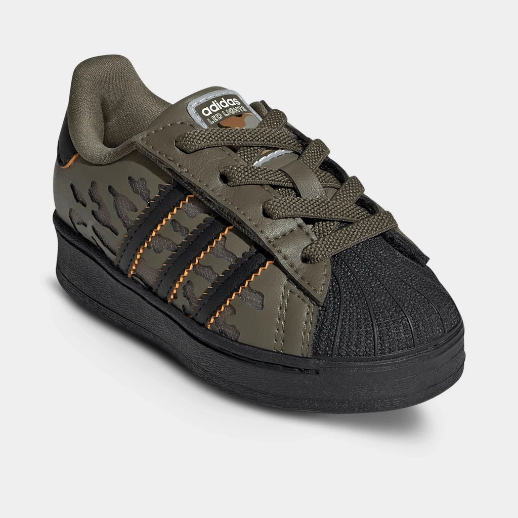 Toddler Light-Up Hook-And-Loop Sneakers