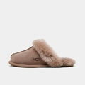 Women's Suede Sheepskin Slide Slippers
