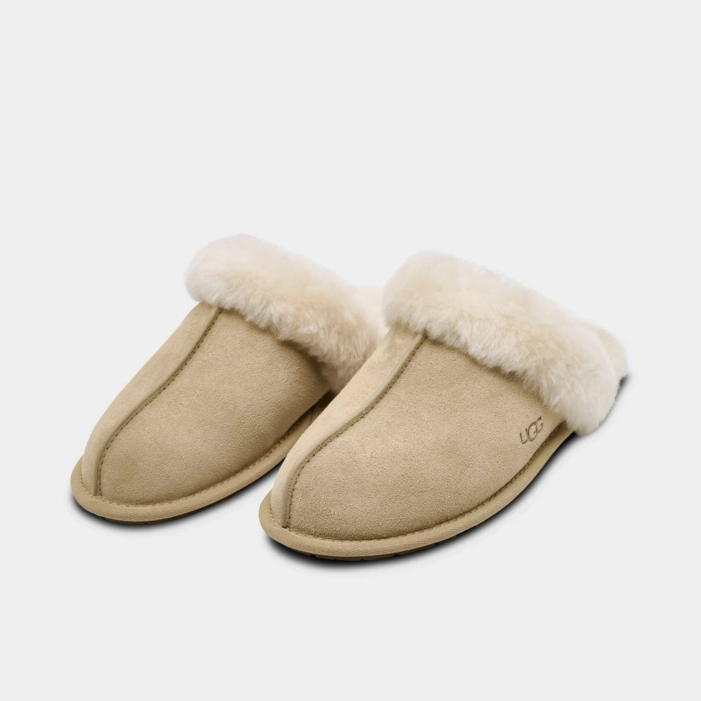 Women's Suede Sheepskin Slippers