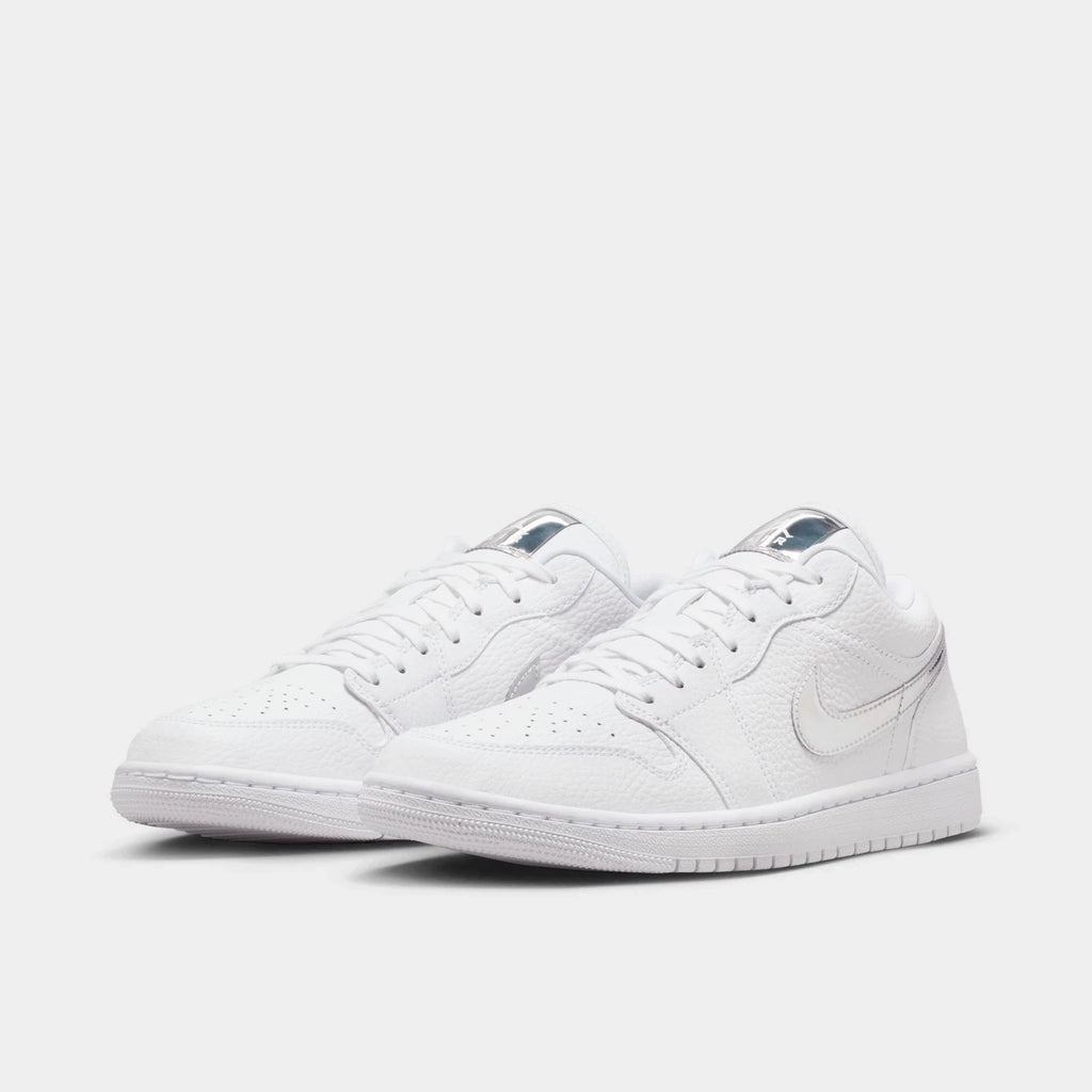 Women's Denim And Leather Low Sneakers