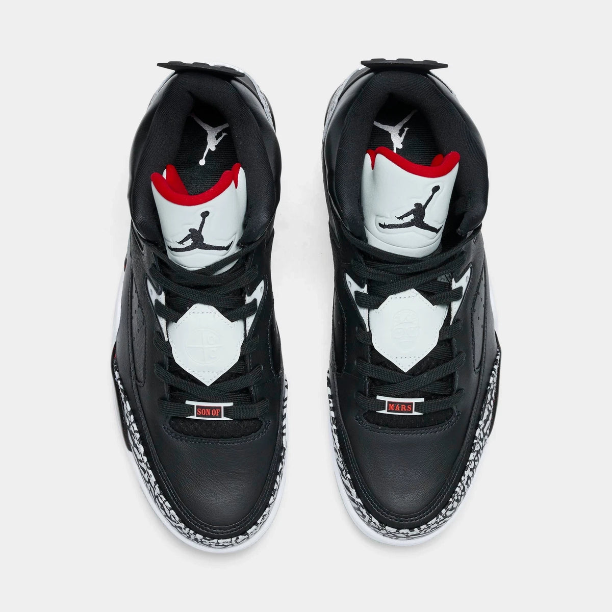 Men's Leather And Mesh Low-Top Sneakers