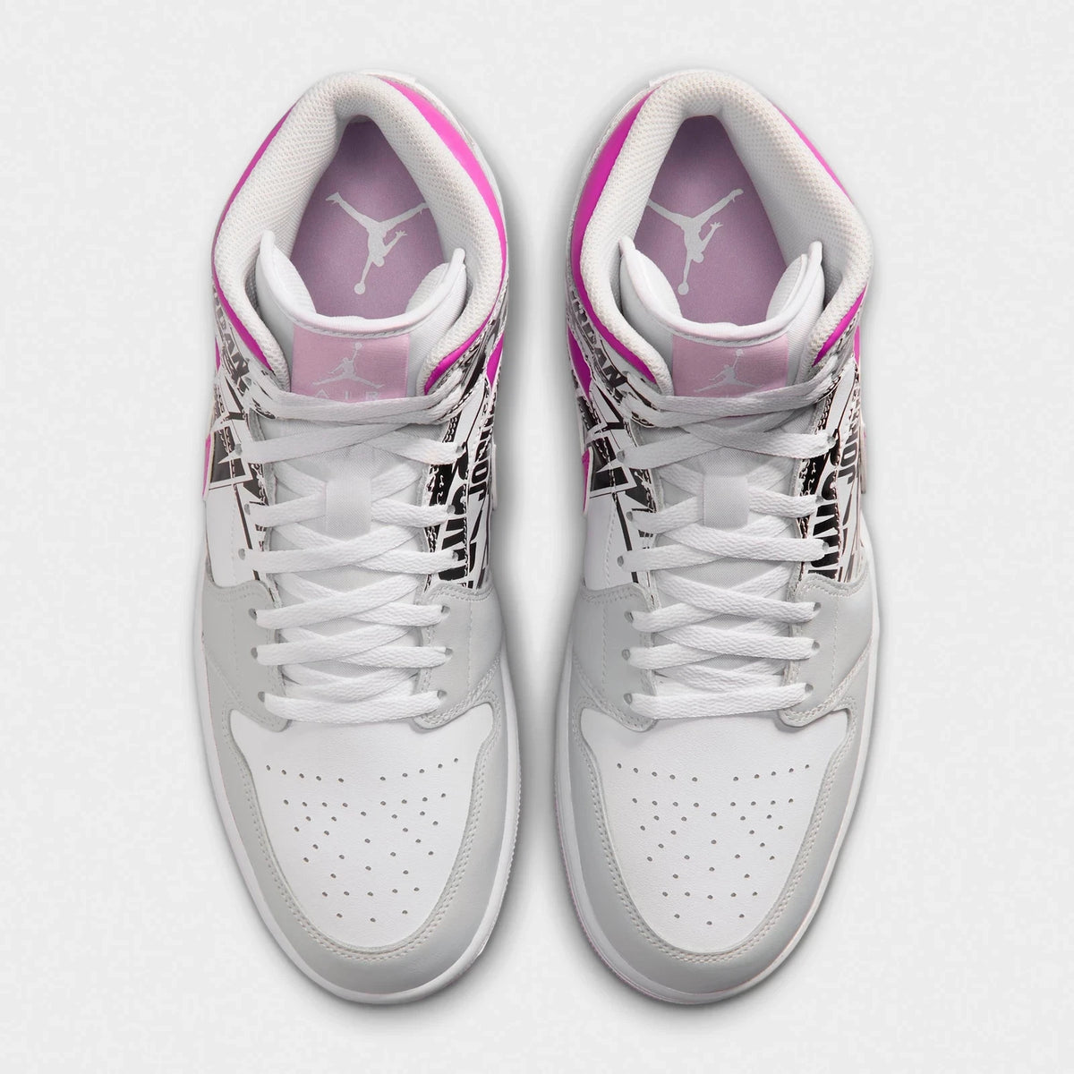 Men's Leather Mid Top Sneaker