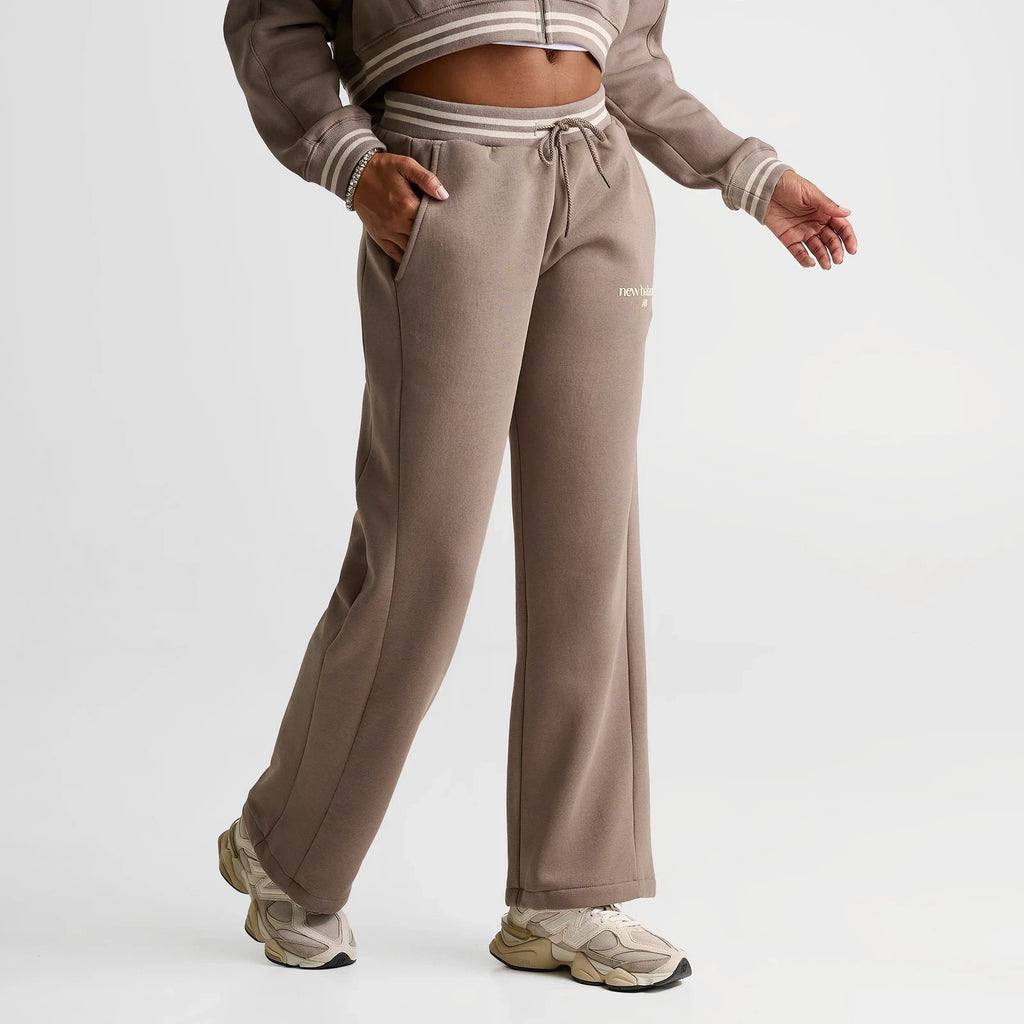 Women's Rib Wide-Leg Lounge Pants