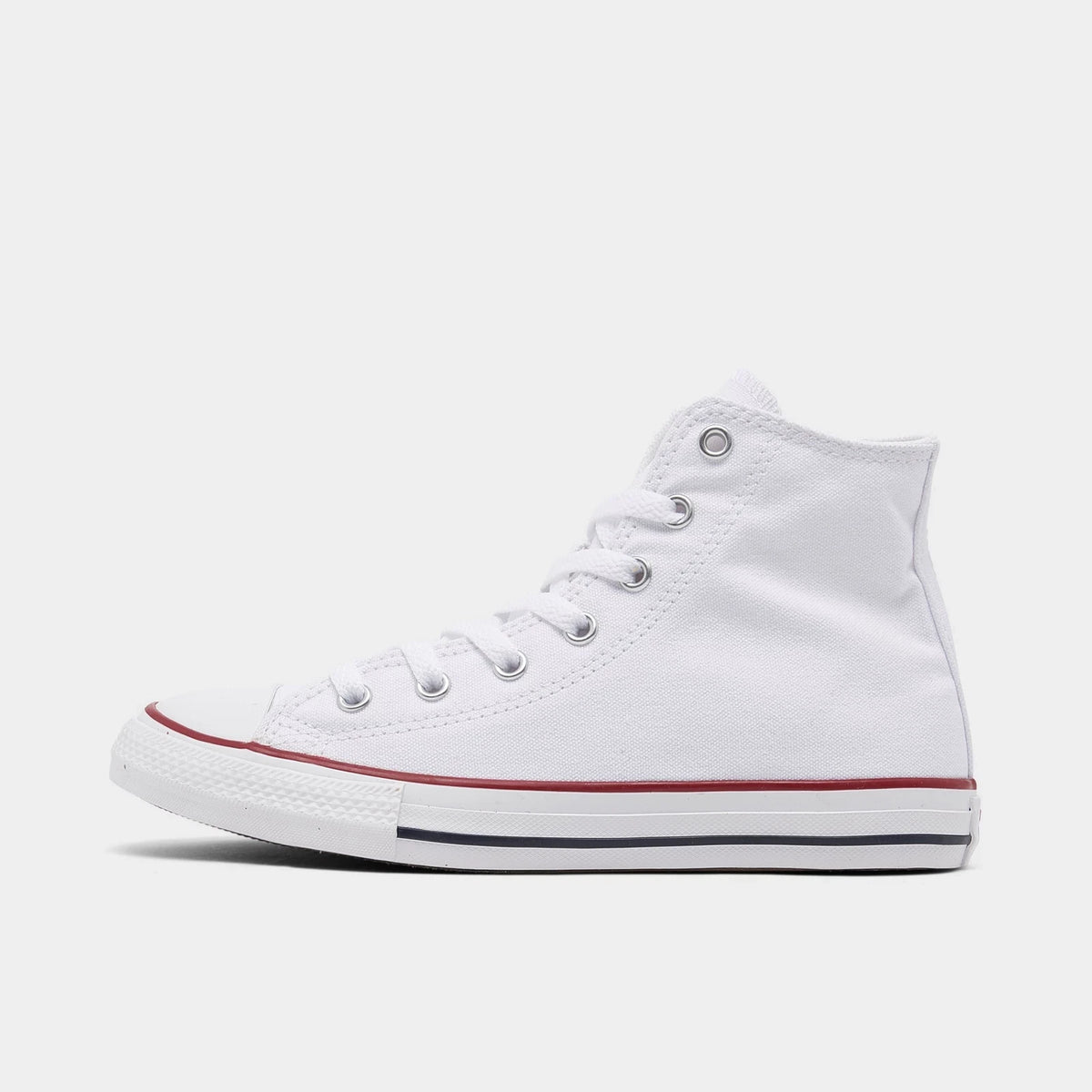 Little Kids' Canvas High Top Sneakers - White
