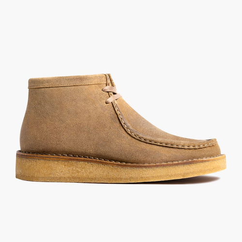 Men's Sahara Apron-Toe Wedge-Sole Chukka Boot