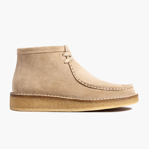 Men's Sand Apron-Toe Wedge-Sole Chukka Boot