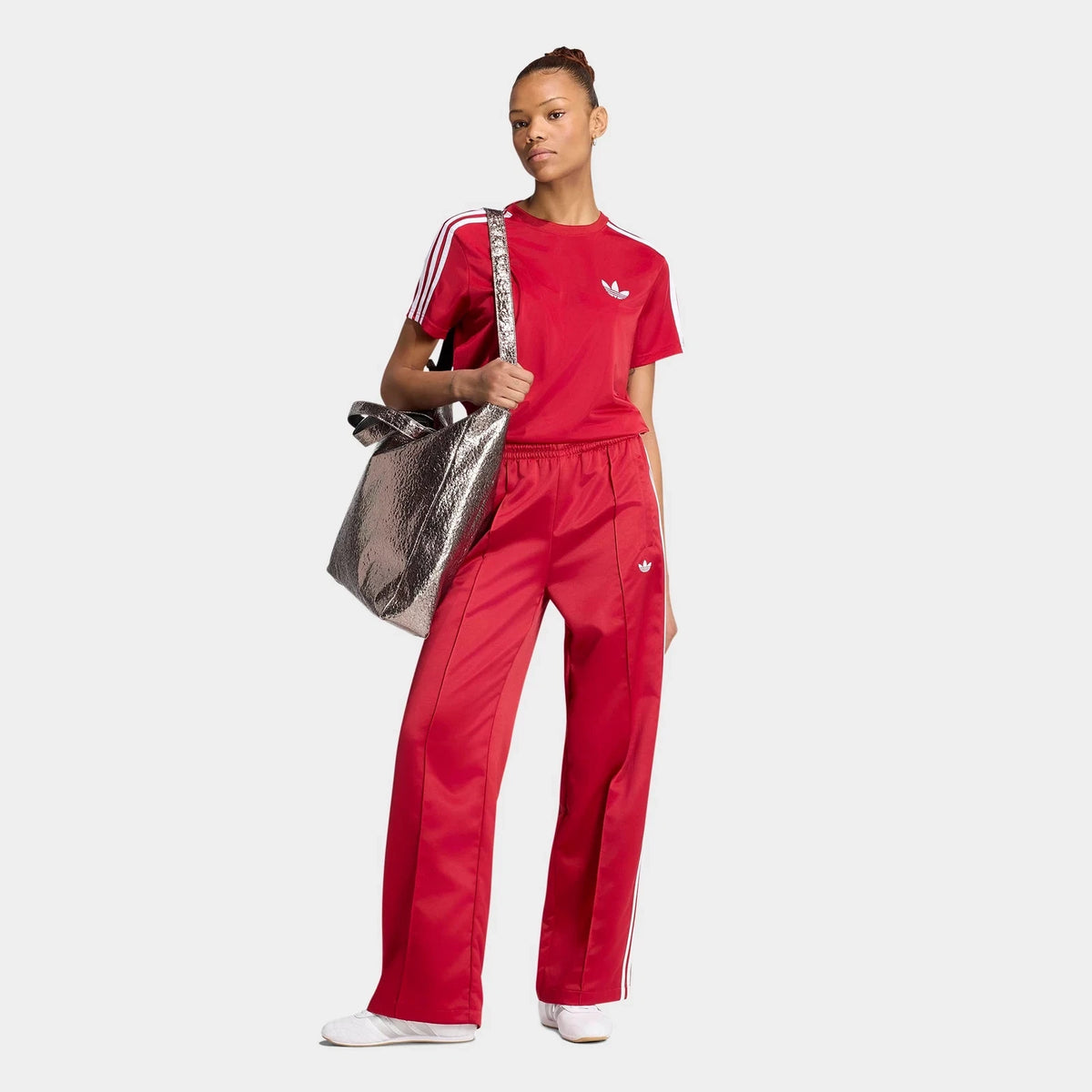 Women's Recycled Satin Loose Track Pants