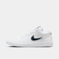 Women's Denim And Leather Low Sneakers