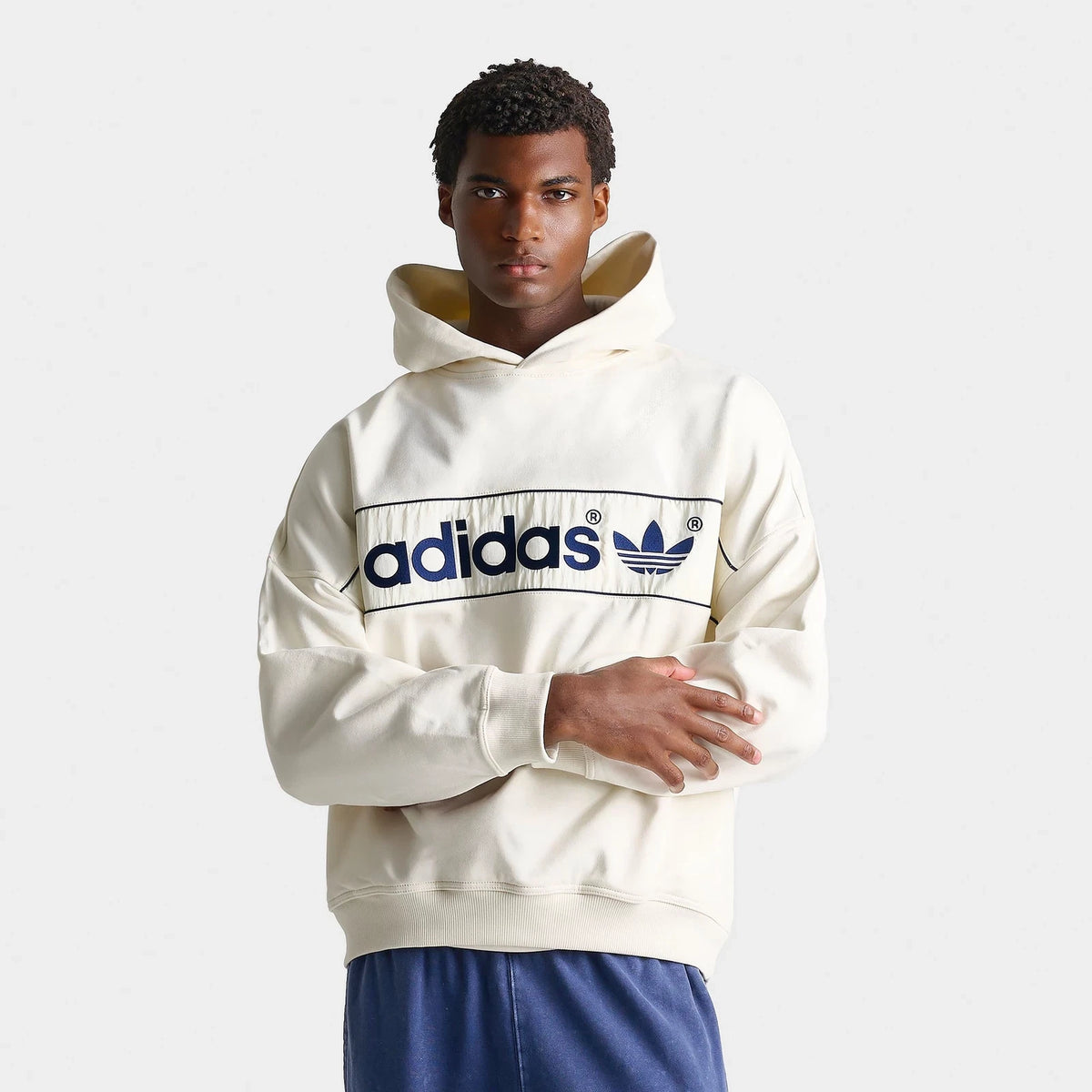 Men's Oversized Fleece Pullover Hoodie