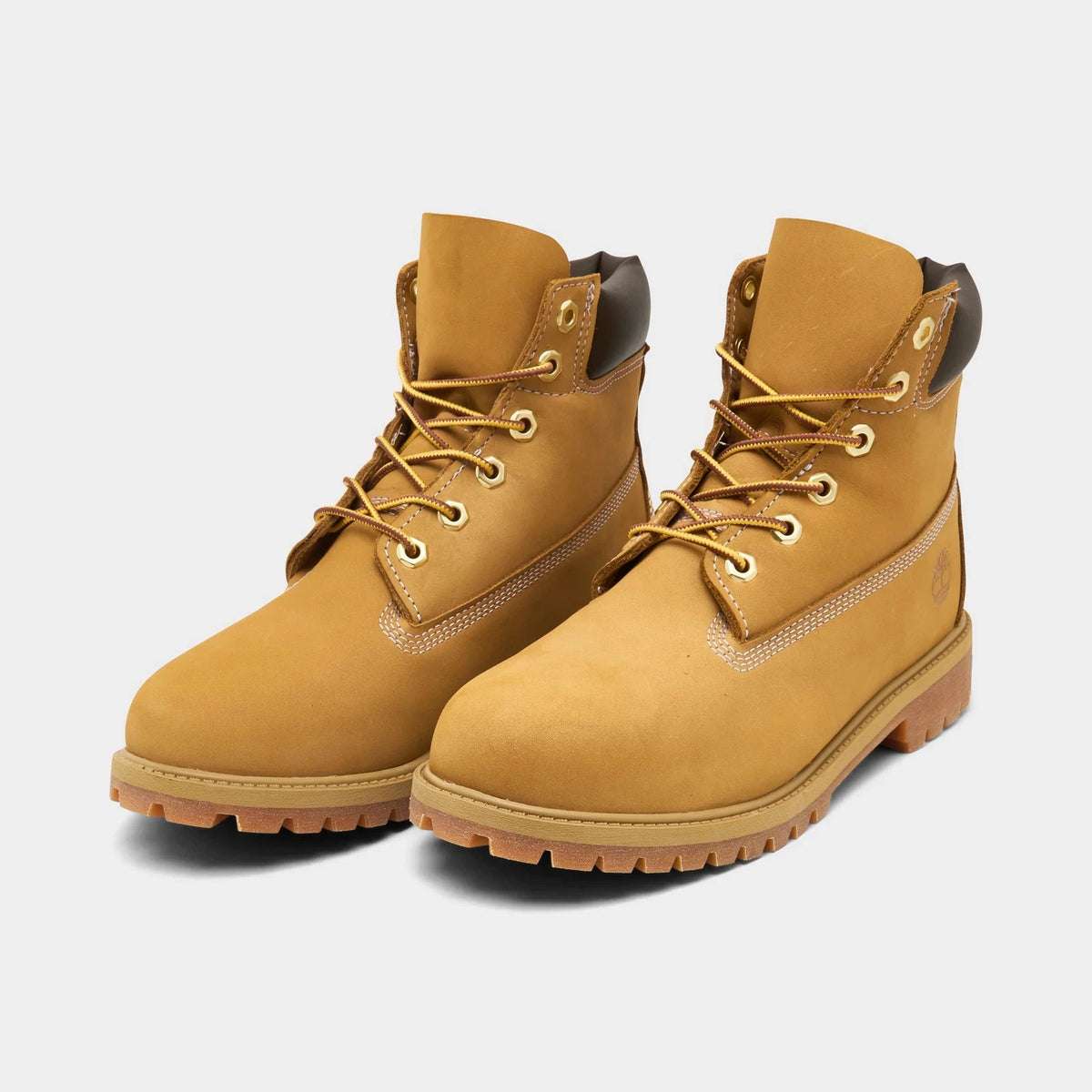 Kids' Waterproof Leather Boots - Wheat