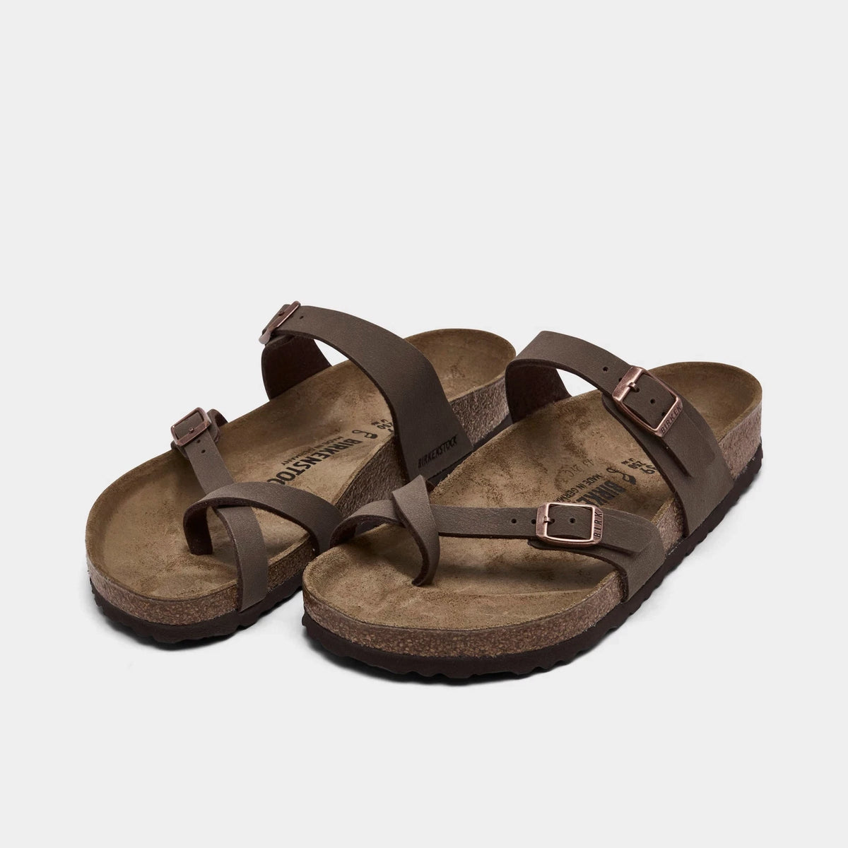 Women's Toe-Loop Strap Sandals - Brown