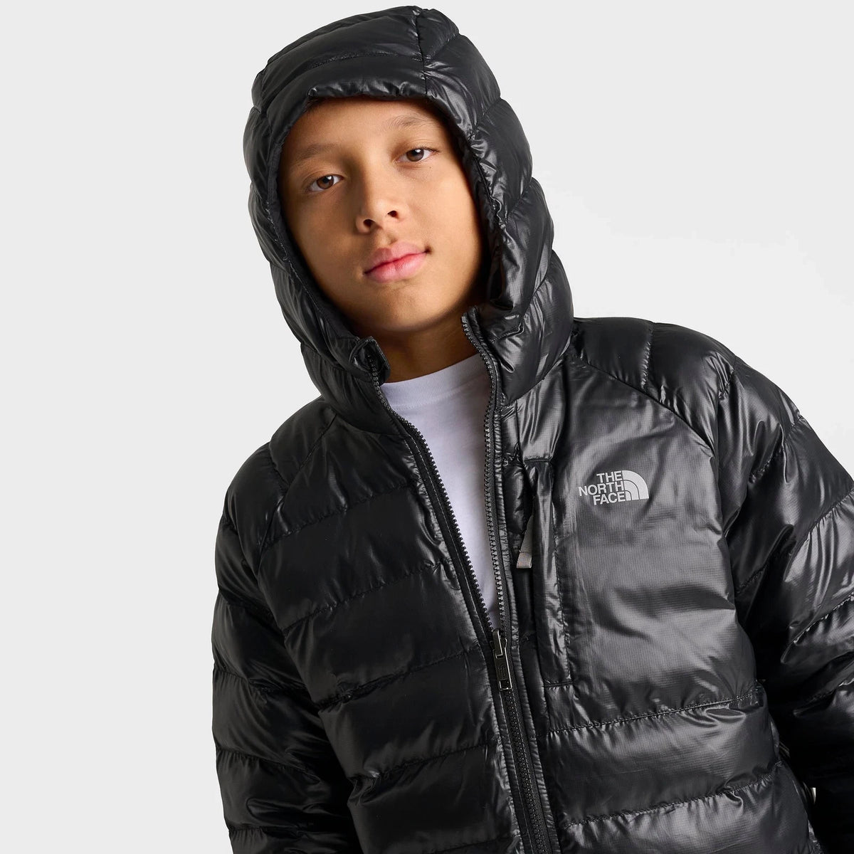 Boys' Reversible Insulated Hooded Jacket