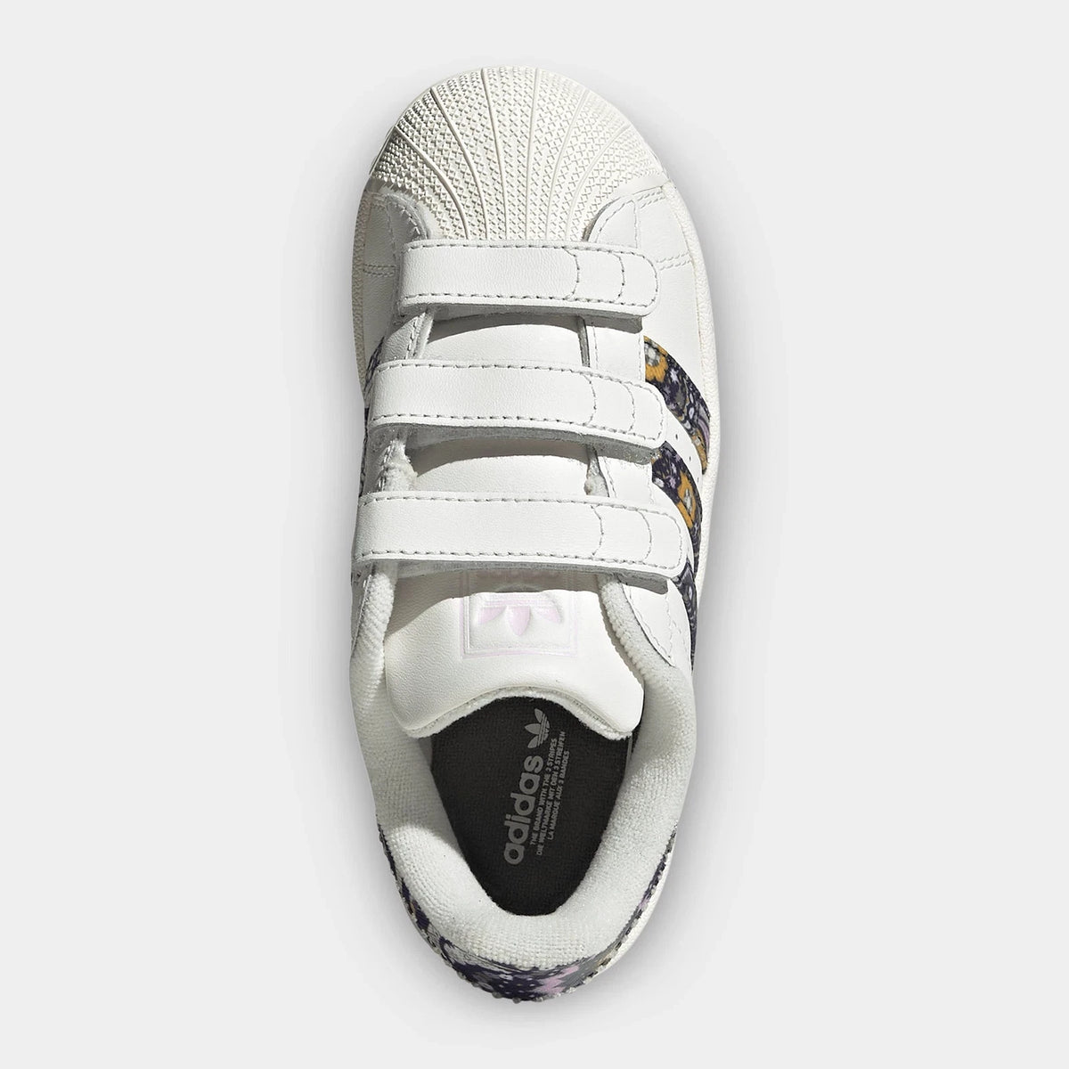 Little Kids' Floral Hook-And-Loop Sneakers