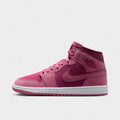 Women's Leather Mid-Top Casual Sneakers