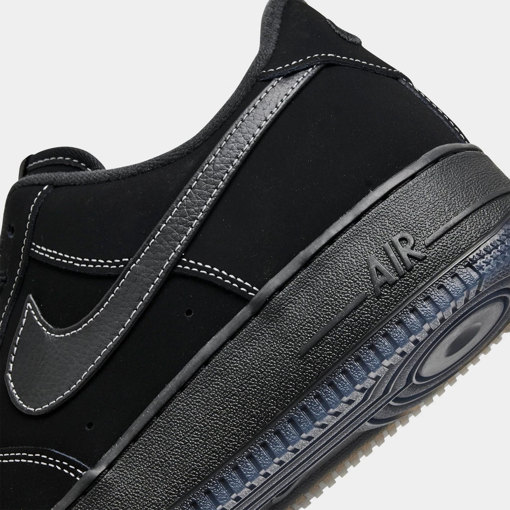 Men's Leather Low Top Sneaker - Gray