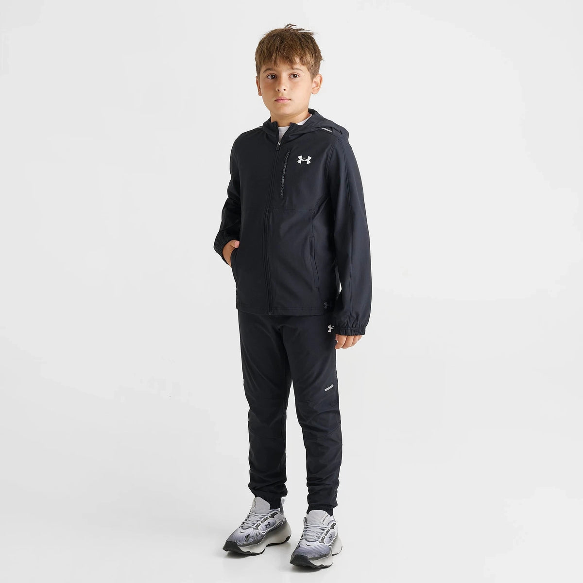 Kids' Water-Repellent Full-Zip Jacket