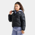 Kids' Down Puffer Jacket - Black