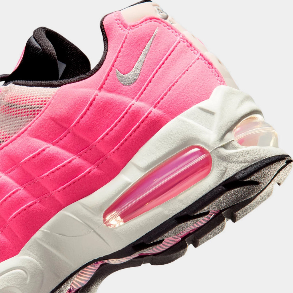 Women's Mixed-Material Casual Sneakers - Pink