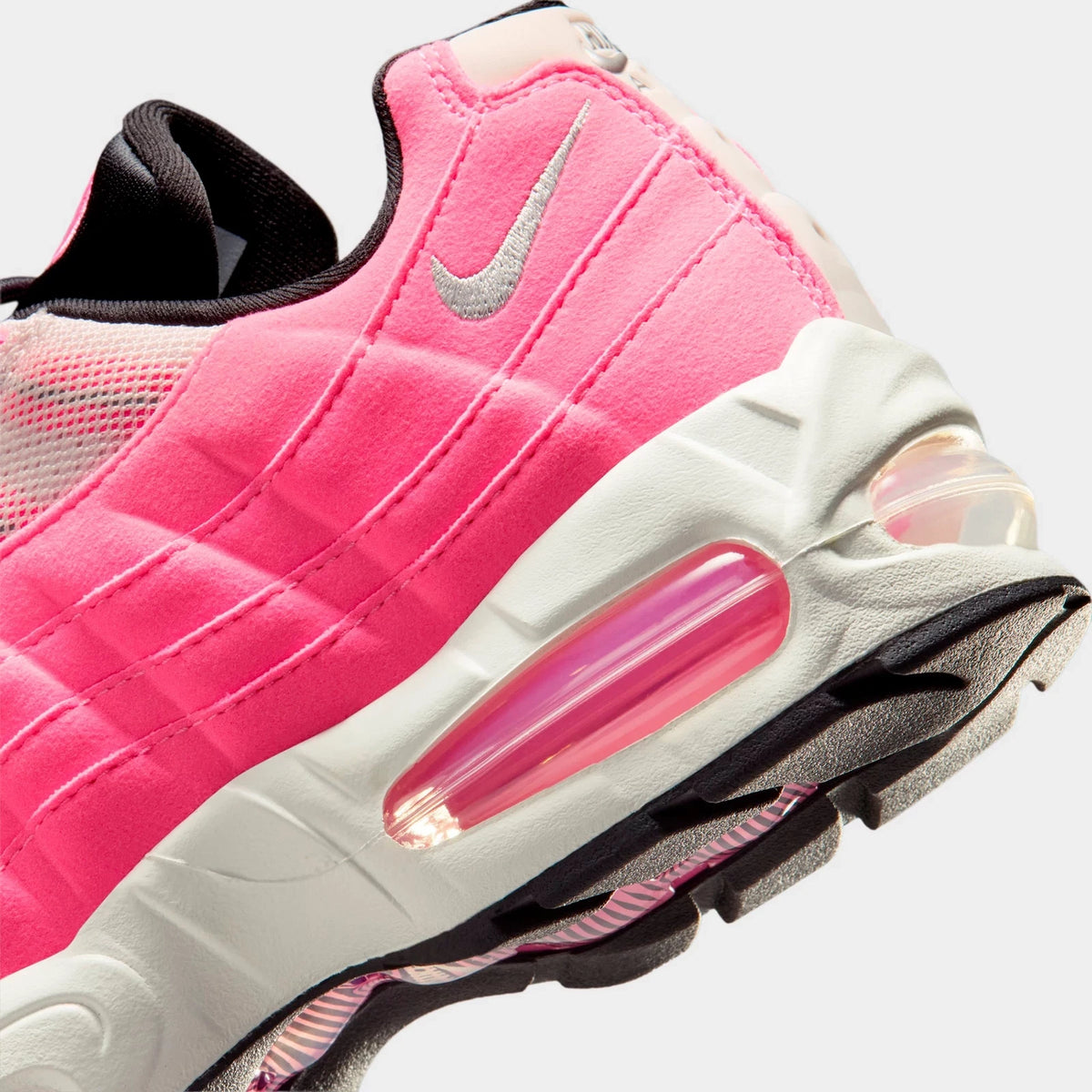 Women's Mixed-Material Casual Sneakers - Pink