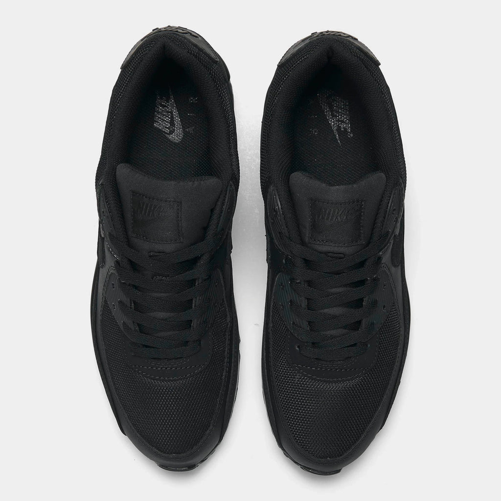 Men's Retro Low-Top Casual Sneakers - Black