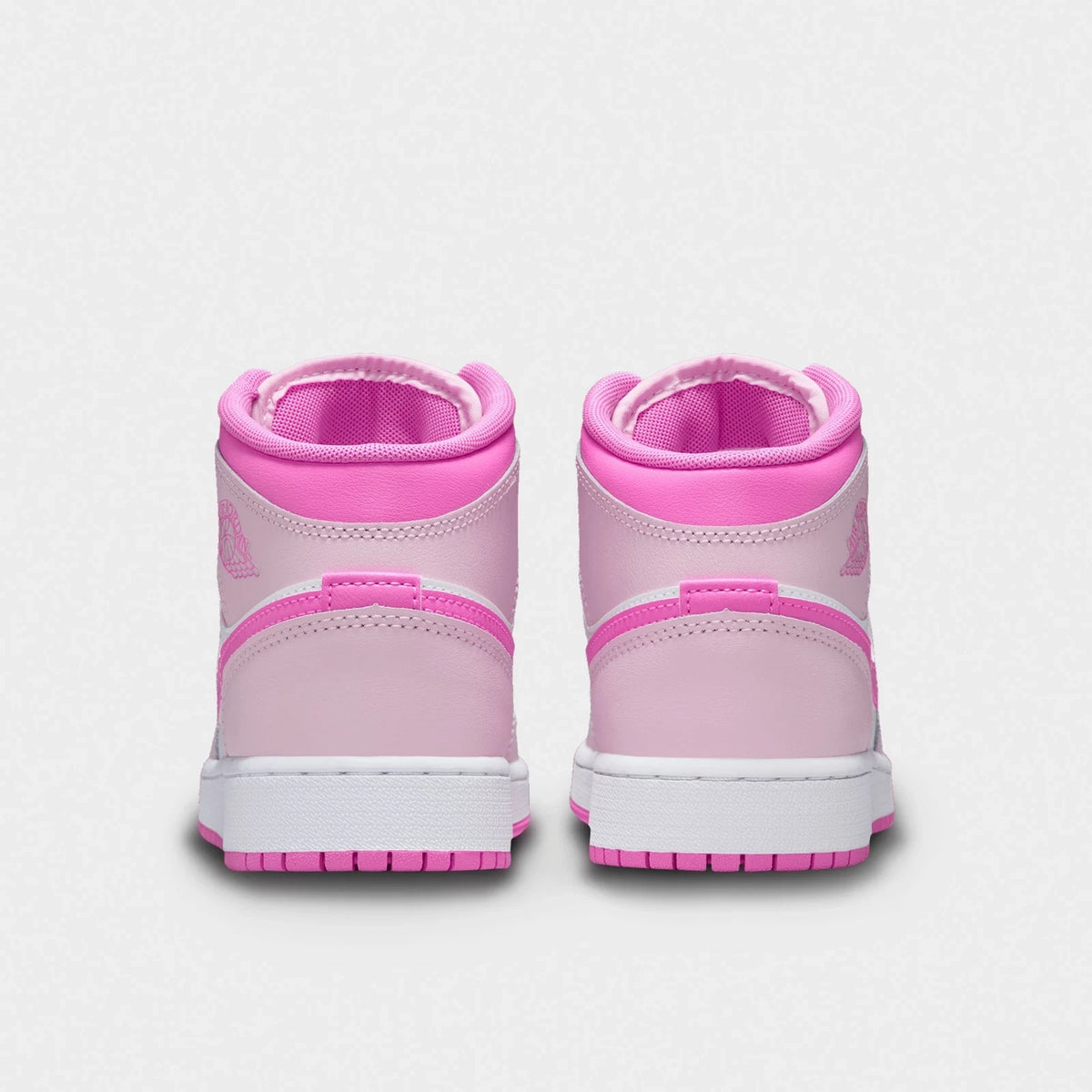 Girls' Big Kids' Leather Mid-Top Sneakers