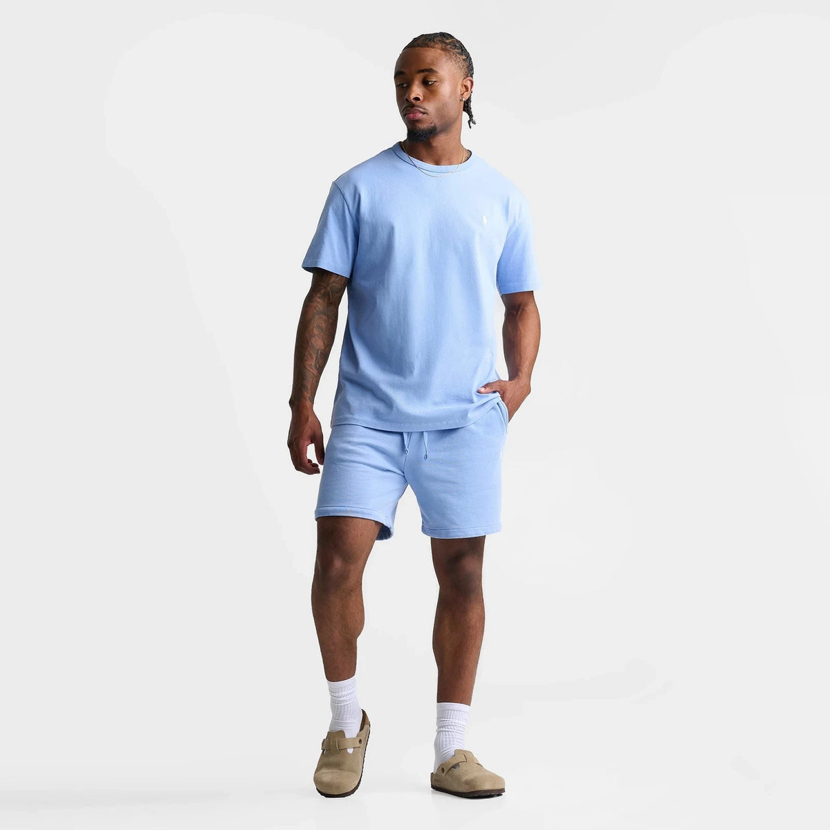 Men's French Terry Drawstring Shorts