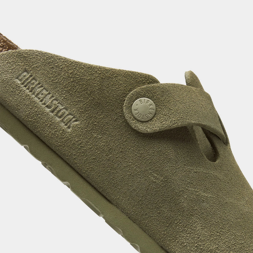 Men's Suede Slip-On Clogs