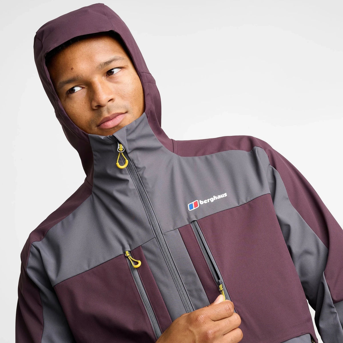 Men's Waterproof Hooded Softshell Jacket