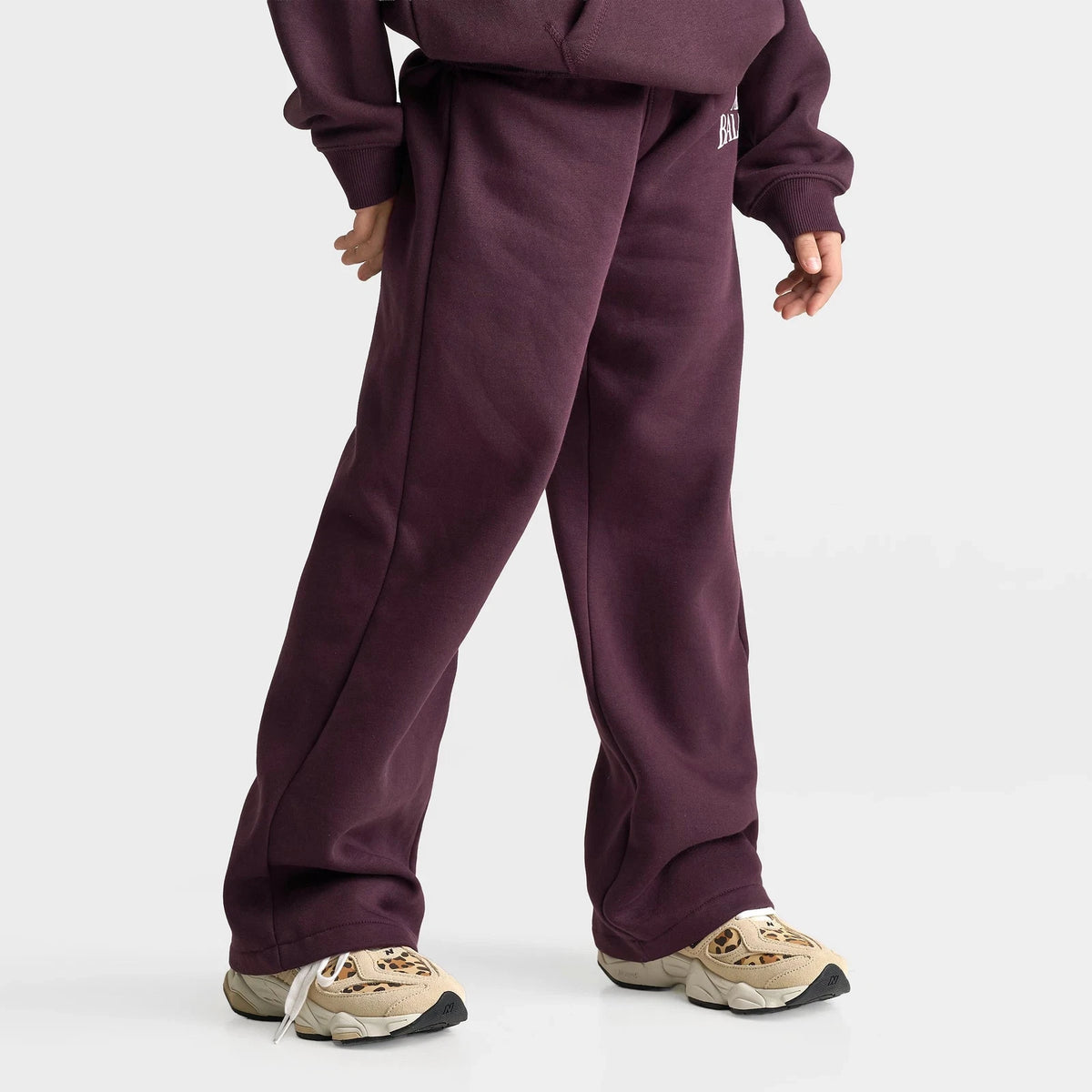 Girls' Oversized Fleece Sweatpants