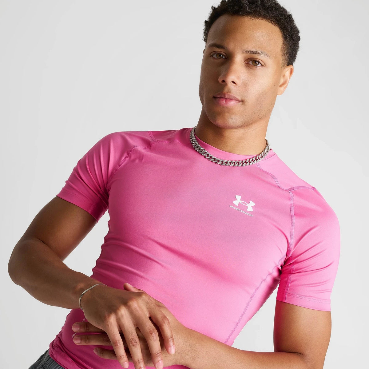 Men's Compression Training T-Shirt - Red