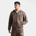 Men's Cotton Blend Fleece Full-Zip Hoodie