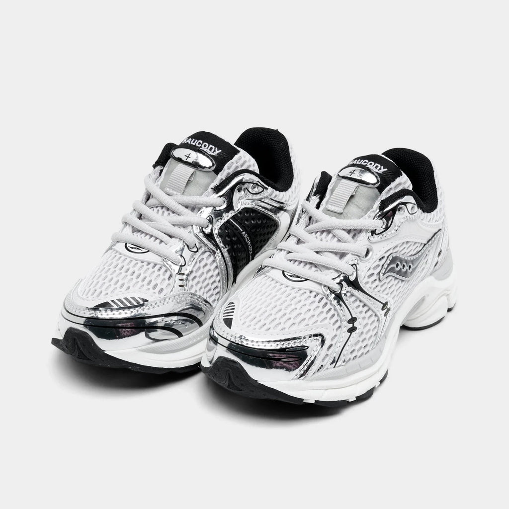 Toddler Mesh And Leather Casual Sneakers