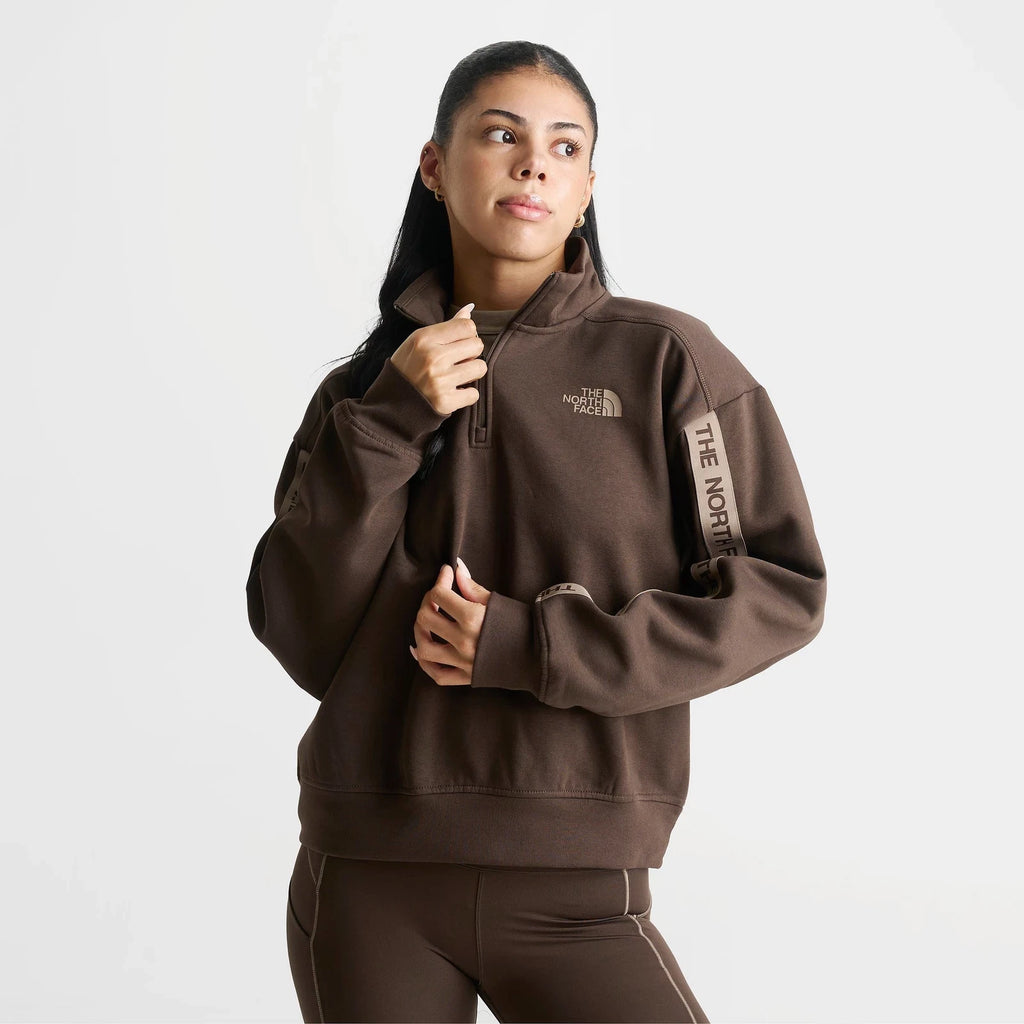 Women's Cropped Quarter-Zip Pullover