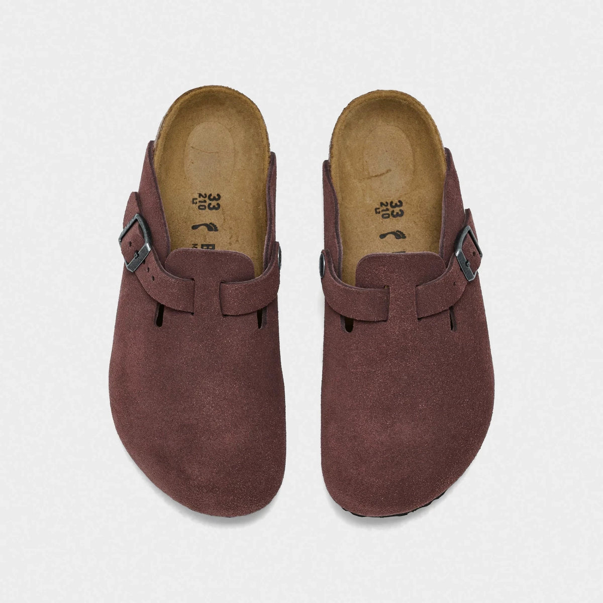 Kids' Suede Closed-Toe Clogs