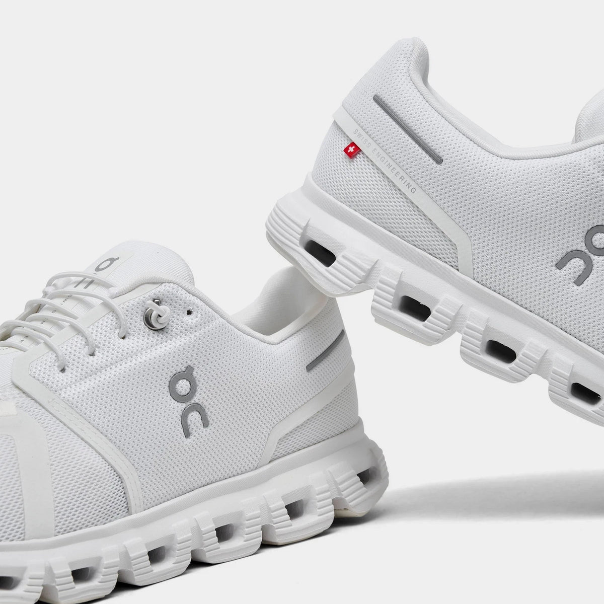 Men's Mesh Speed-Lace Casual Sneaker - White