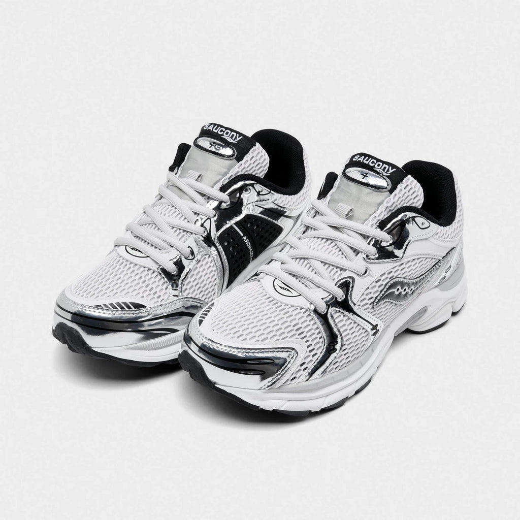 Big Kids' Mesh And Leather Sneakers