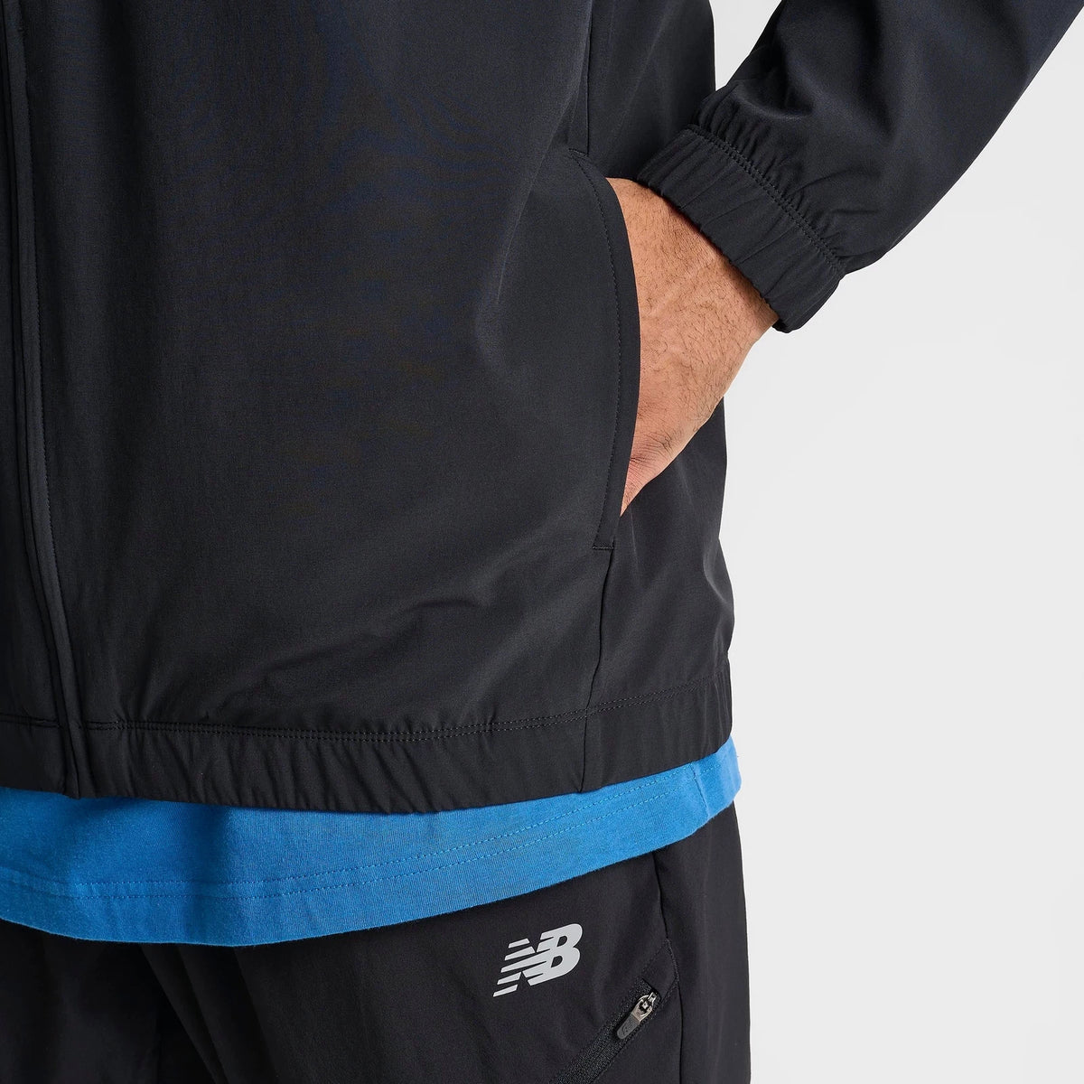 Men's Recycled Woven Full-Zip Jacket