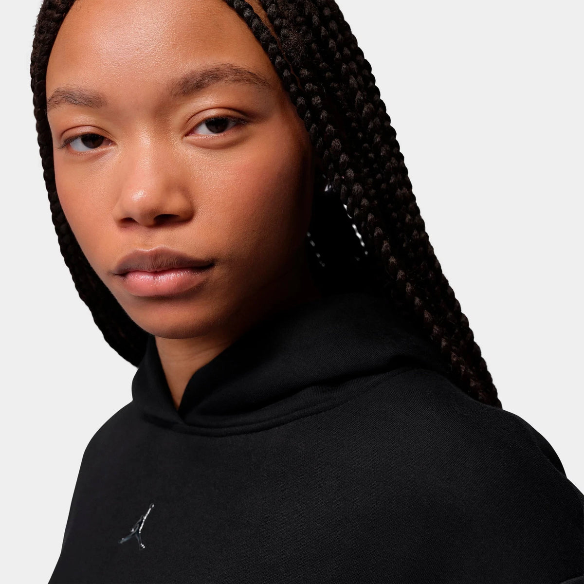 Women's Satin-Lined Fleece Hoodie
