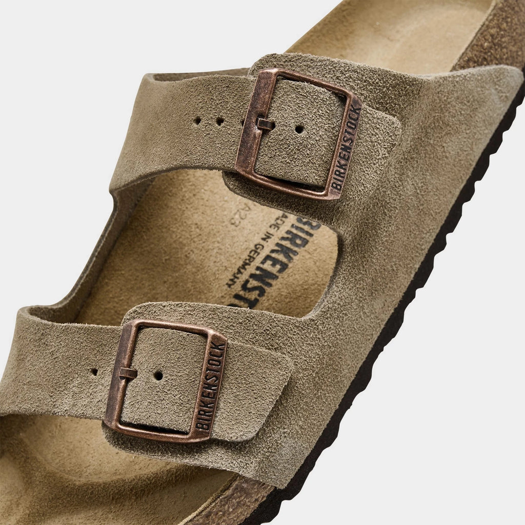 Men's Two-Strap Synthetic Sandals - Brown